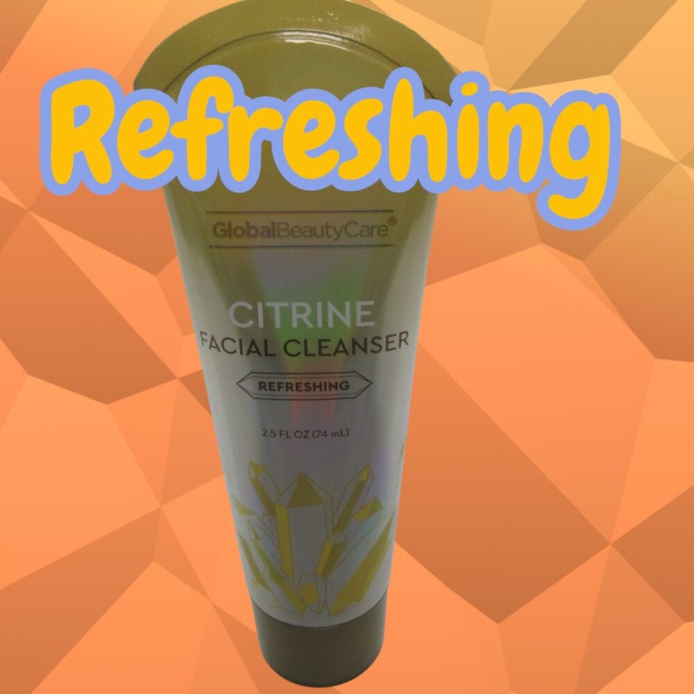 Global Beauty Care Citrine Facial Cleanser Refreshing 2.5oz-Brand New